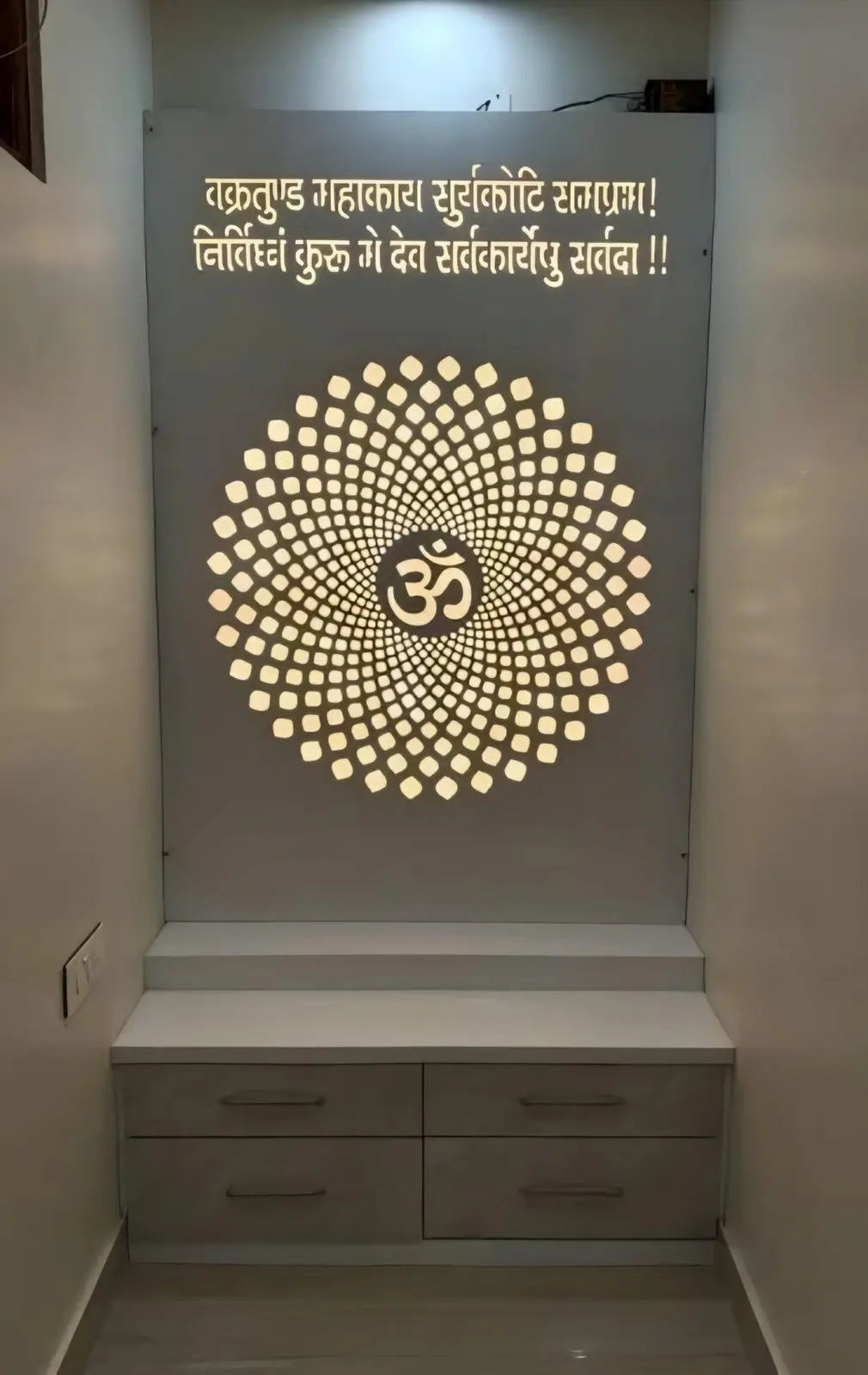 PVC CNC mandir, mandir designs by Anurang Creation, Latur