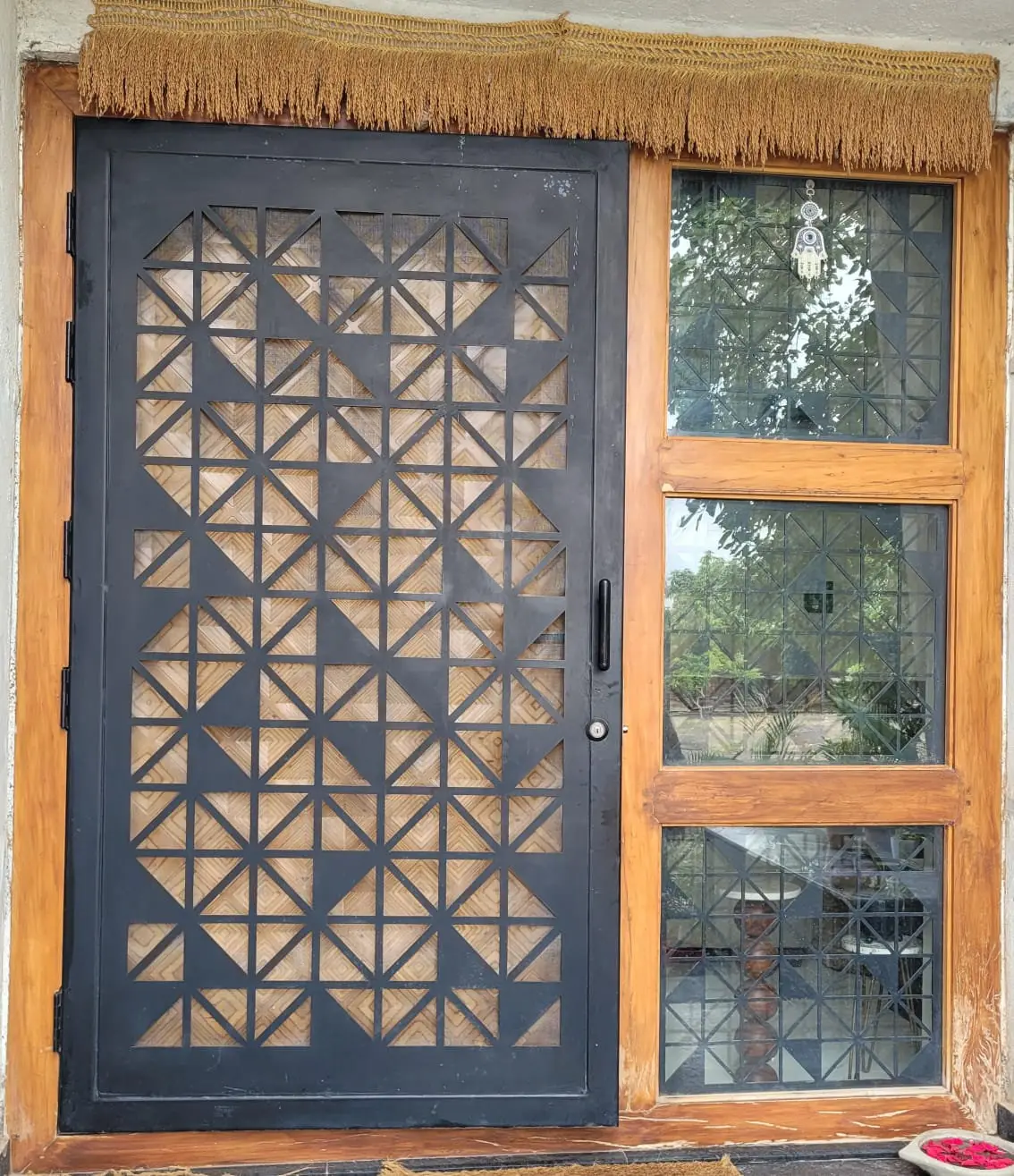 Safety door metal, safety door designs by Anurang Creation, Latur