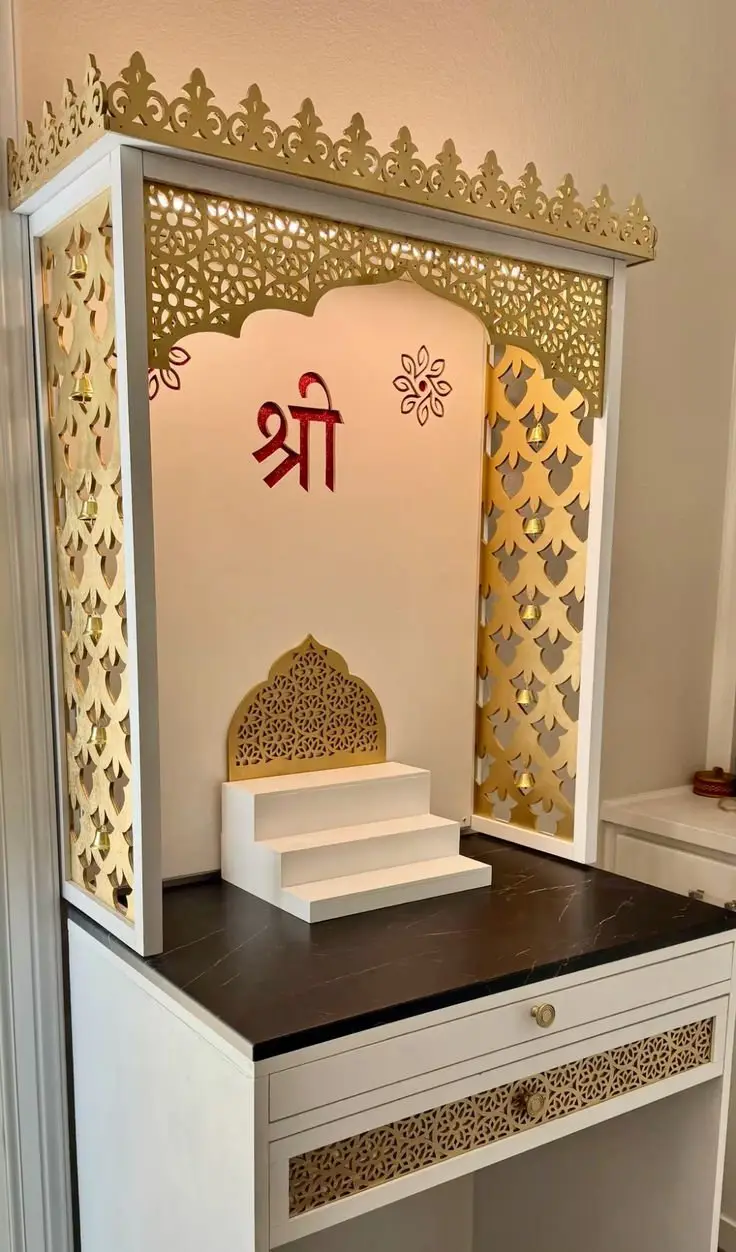 Mandir design, mandir designs by Anurang Creation, Latur